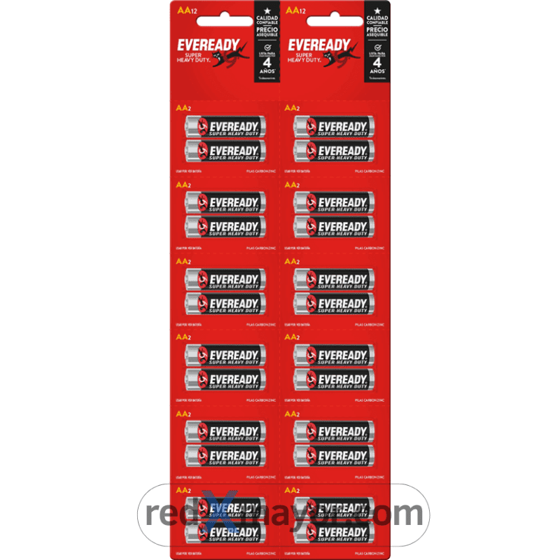 Imagen 1 de EVEREADY® CARBON ZINC PILA AA