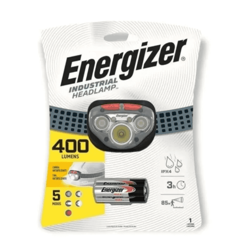 Imagen 1 de ENERGIZER® LINTERNA MANOS LIBRES INDUSTRIAL 400LUMENS CON PILAS