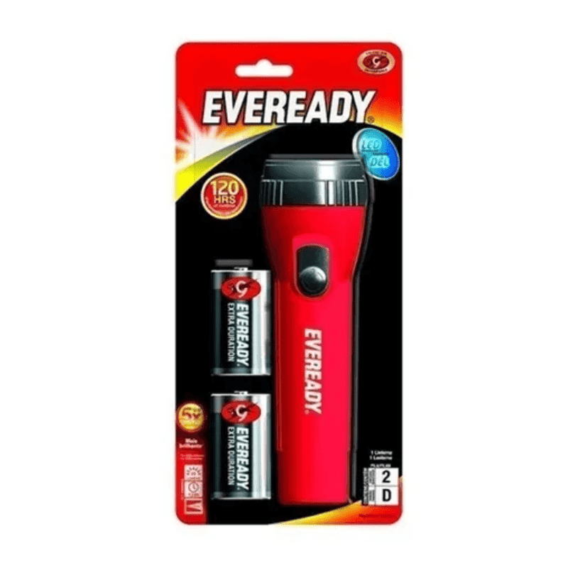 Imagen de EVEREADY® LINTERNA PLASTICA ECONÓMICA 2D CON PILAS
