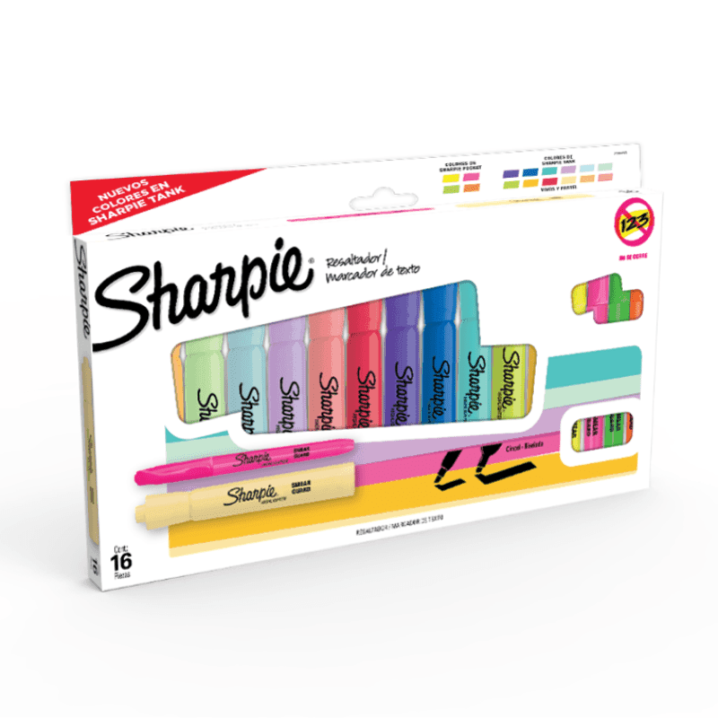Imagen 1 de SHARPIE ACCENT TANK Y POCKET RESALTADOR