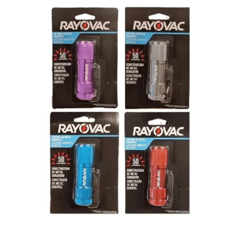 Imagen de RAYOVAC® LINTERNA METALICA 50 LUMENS