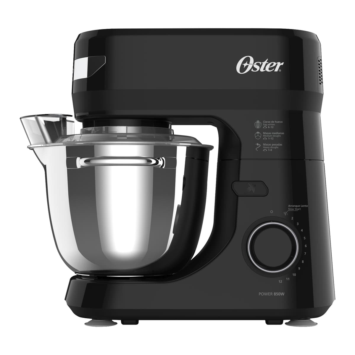 Imagen 1 de OSTER BATIDORA PLANETARIA, TAZÓN DE ACERO INOXIDABLE, INCLUYE 4 ACCESORIOS