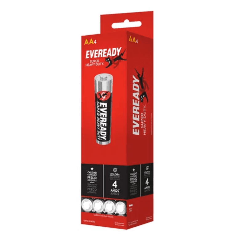 Imagen 1 de EVEREADY® CARBON ZINC PILA AA