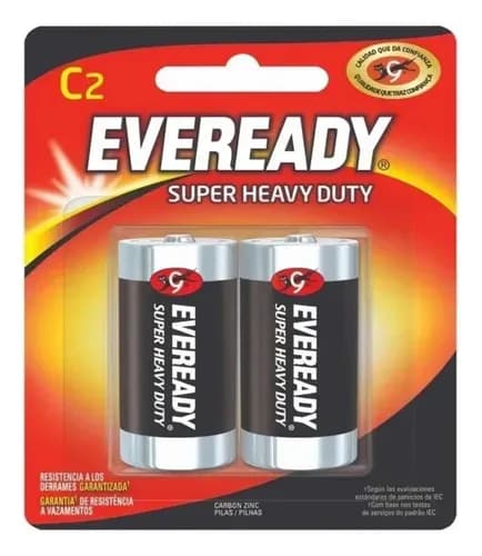 Imagen 1 de EVEREADY® CARBON ZINC PILA C