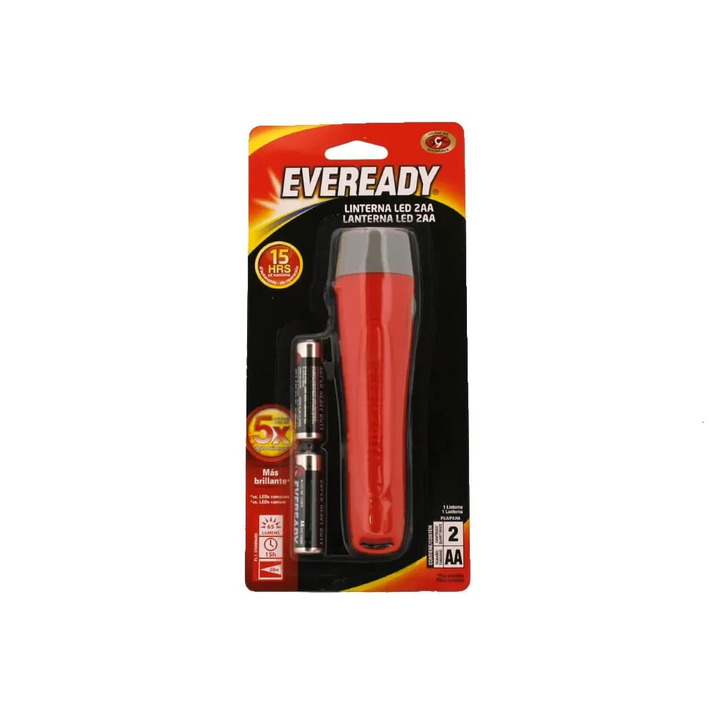 Imagen 1 de EVEREADY® LINTERNA PROPOSITO GENERAL CON PILAS 2AA